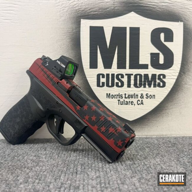 Hellcat Pro Coated With Cerakote In H-146 And H-333