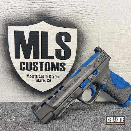 Powder Coating: Smith & Wesson M&P,Smith & Wesson,NRA Blue H-171,Tungsten H-237