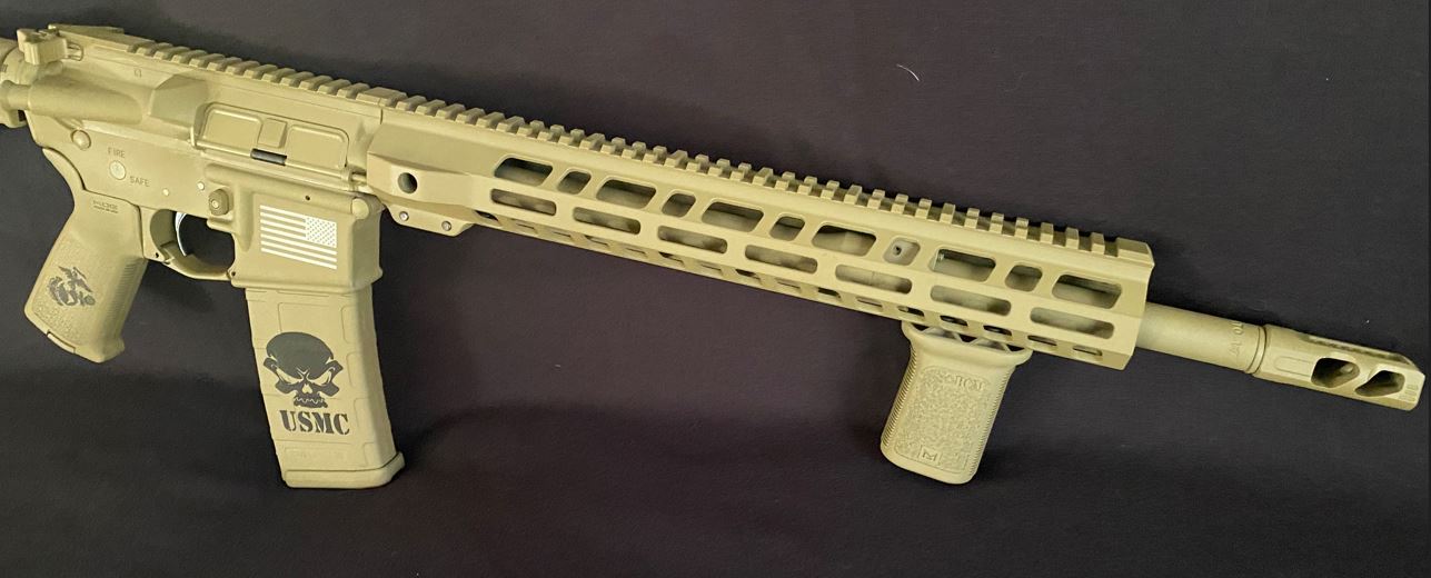 Psa USMC Build done in H-235 | Cerakote