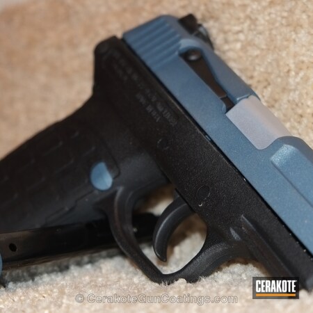 Powder Coating: Graphite Black H-146,Handguns,Crushed Silver H-255,Blue Titanium H-185,Kel-Tec