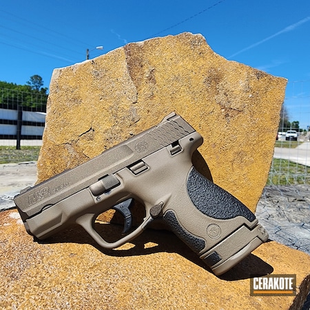 Powder Coating: Midnight Bronze H-294,Smith & Wesson,Smith & Wesson M&P Shield,S.H.O.T,MAGPUL® FLAT DARK EARTH H-267