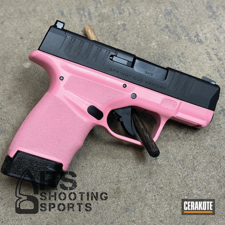 Powder Coating: Bazooka Pink H-244,S.H.O.T,Custom Pistol,Daily Carry,Custom Handgun,Gun Parts,Carry Gun,Pistol Slide,Conceal Carry,Gun Coatings,Handguns,Everyday Carry,Pistol,Pistol Frame,Handgun Frame,Handgun,Pistols