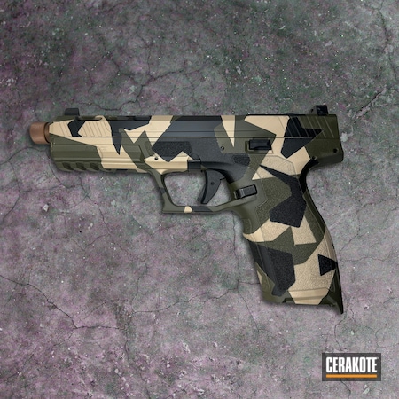 Powder Coating: Pistol,Armor Black H-190,Camo,Custom Camo,O.D. Green H-236,Splinter Camo