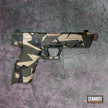 Powder Coating: Pistol,Armor Black H-190,Camo,Custom Camo,O.D. Green H-236,Splinter Camo