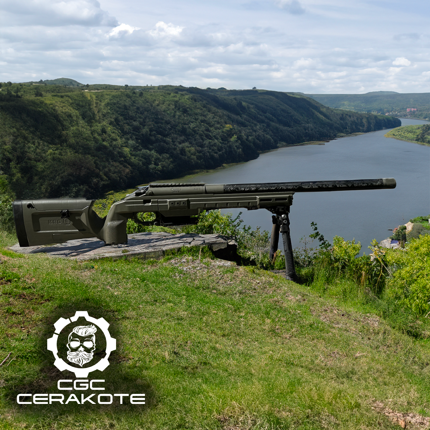 Twisted Precision Bolt Action Rifle - Elite Sand | Cerakote
