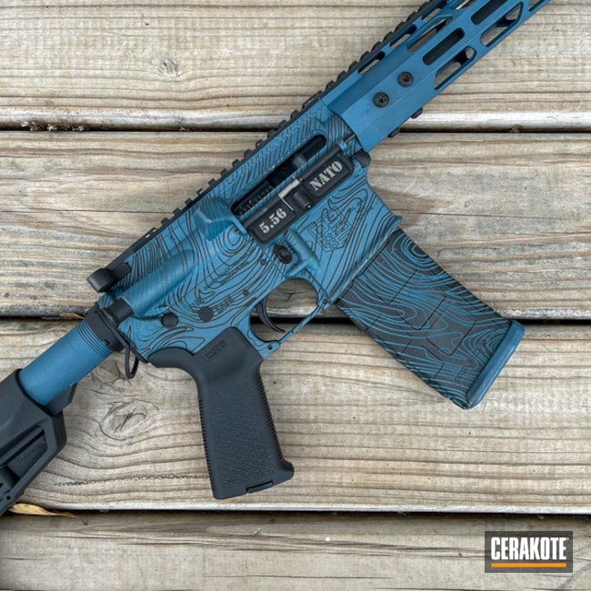 Diamondback Firearms Blue Topo Rifle