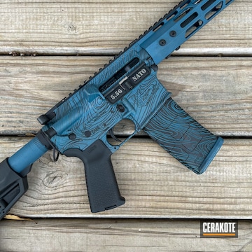 Diamondback Firearms Blue Topo Rifle