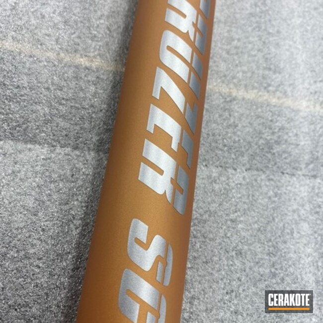 Adaptive Bicycle Trailer Connection Tube In Cerakote H-347 Copper