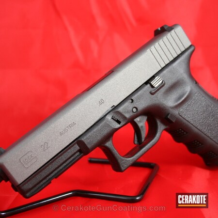 Powder Coating: Glock,Cerakote,Handguns,Grey,Vector,Tungsten H-237