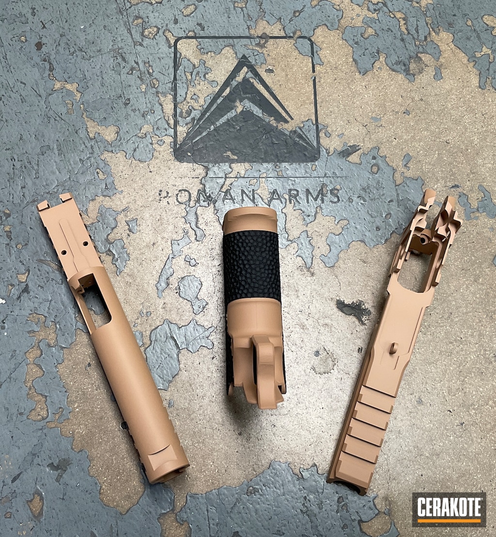 Springfield Prodigy in Gen II Flat Dark Earth and Armor Black | Cerakote