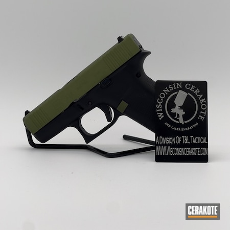 Powder Coating: Slide,Glock,Pistol,Glock 43X,Crocodile H-360