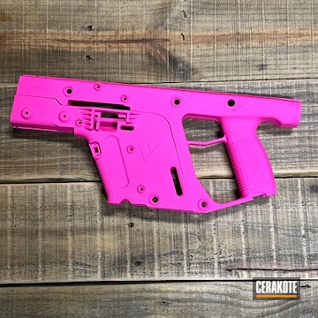 Kriss Vector Coated With Cerakote In H-141