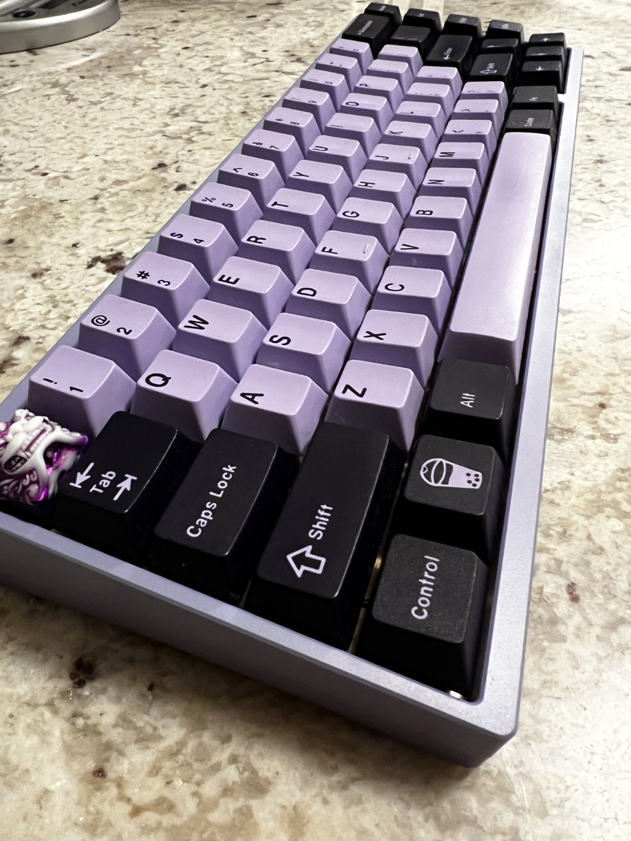 Custom mix Lavender keyboard | Cerakote