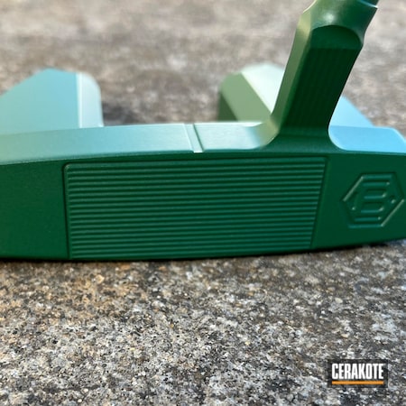 Powder Coating: Color Match,JESSE JAMES EASTERN FRONT GREEN  H-400,SQUATCH GREEN H-316,Putter,Masters Green