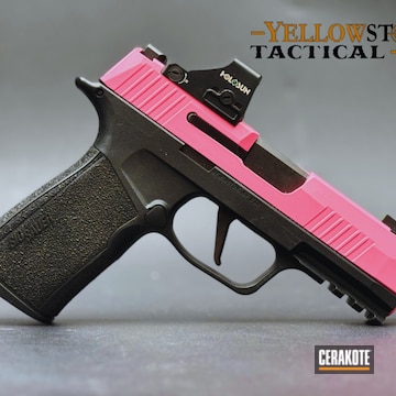 Sig P365 Coated With Pink Sherbet H-328