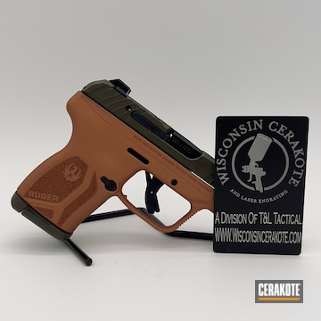 Ruger Lcp Max Copper & Moss Green