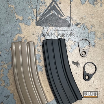 Graphite Black And Fde Magazine And End Plate