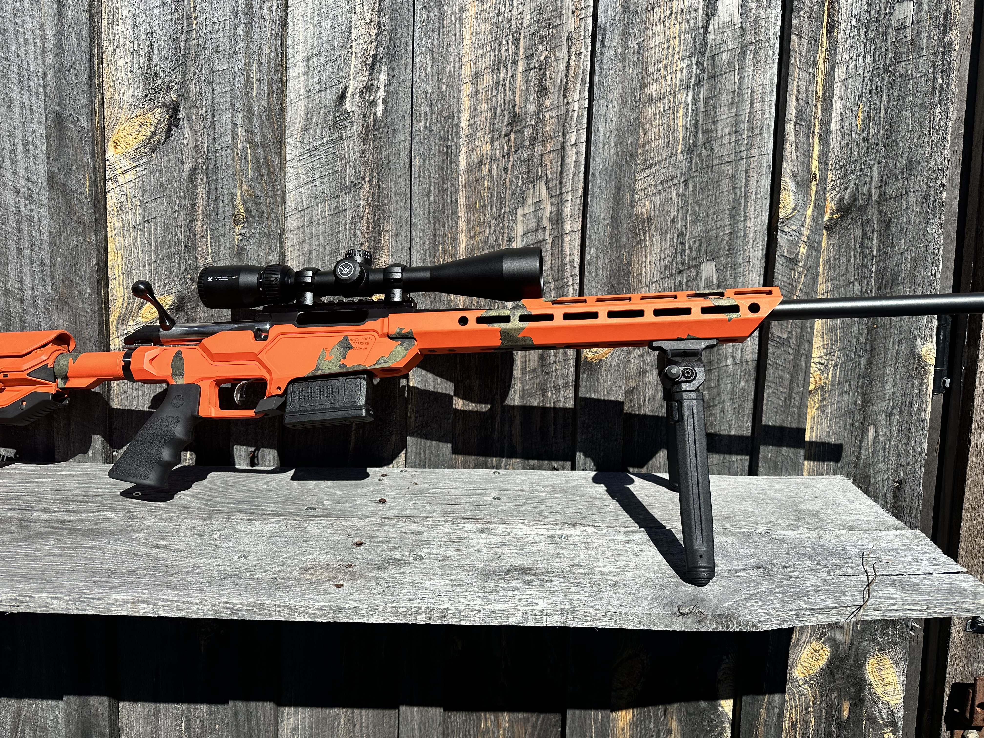 Custom Raging Hunter Cerekote Hunter with a touch of camo | Cerakote