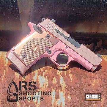 Pink Coated With Cerakote In Rose Gold And Sig™ Pink