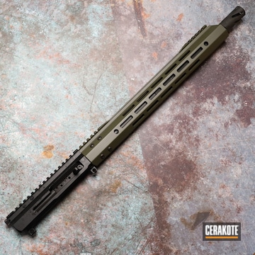 Bear Creek Arsenal Side Charger Coated With Cerakote In O.d. Green