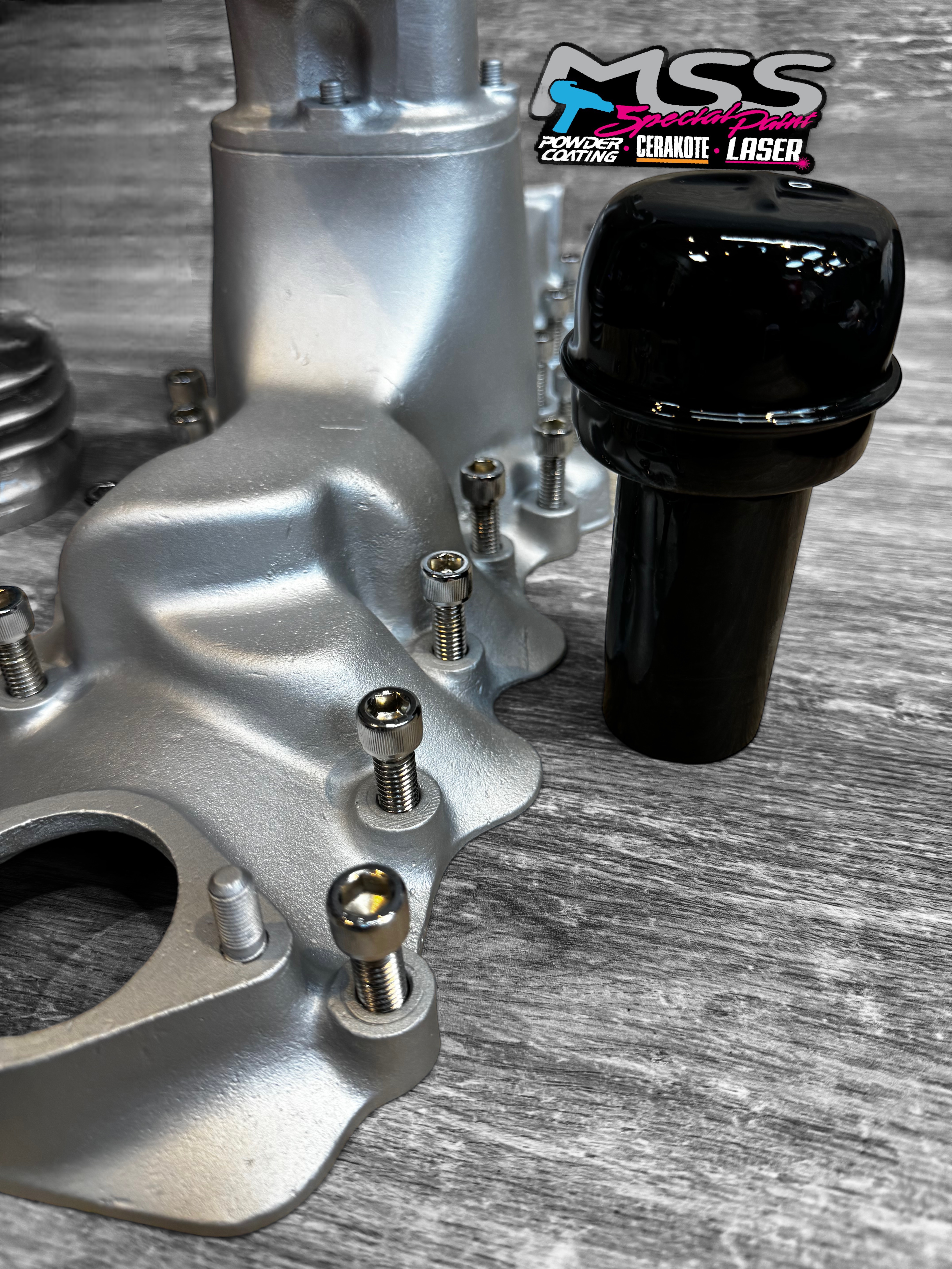 Engine Parts using C-7700 | Cerakote