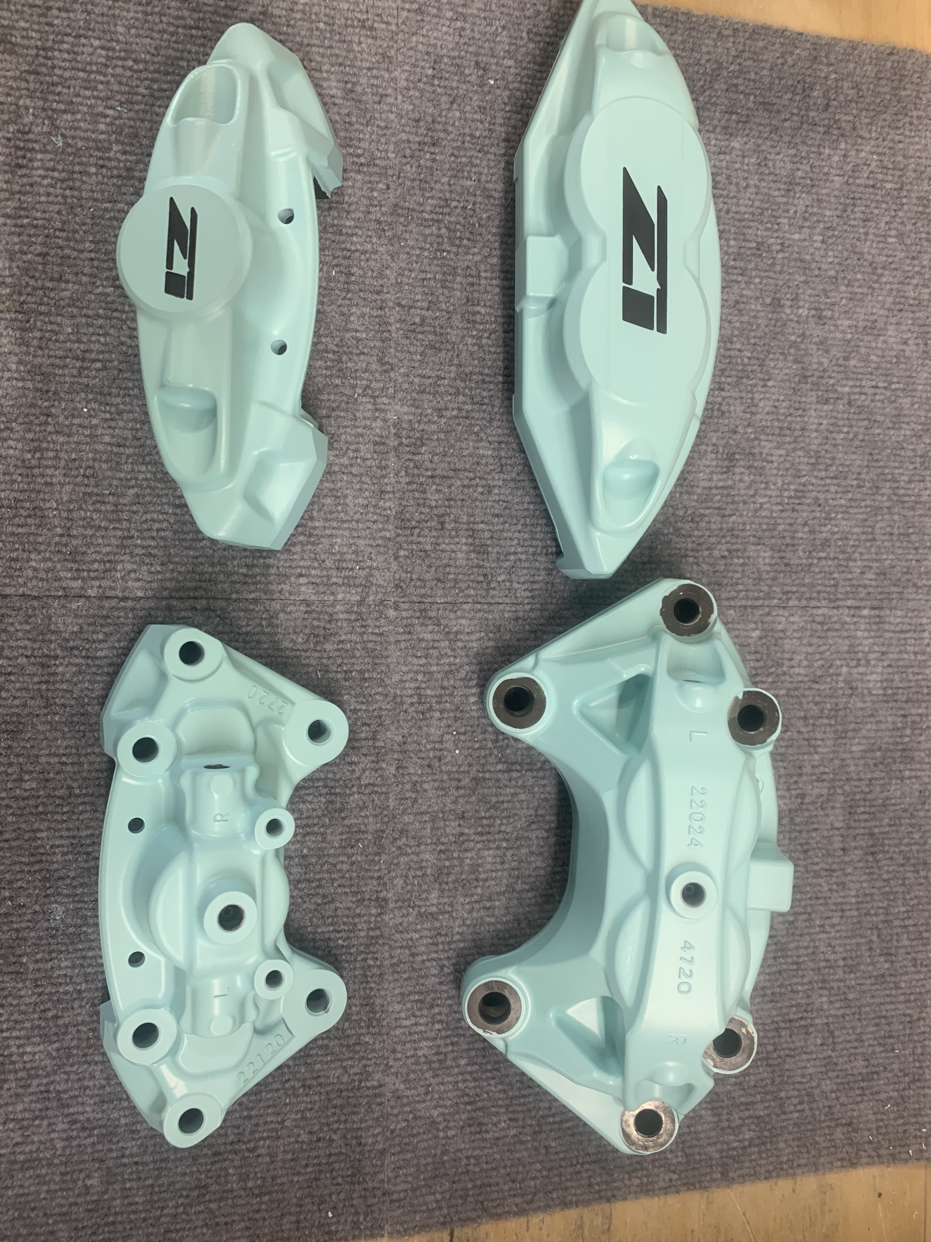 Calipers Blue Color Brake Calipers | Cerakote
