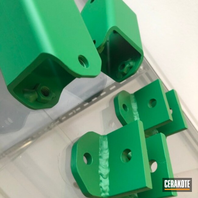 Brackets And Fittings Carakoted Parakeet Green