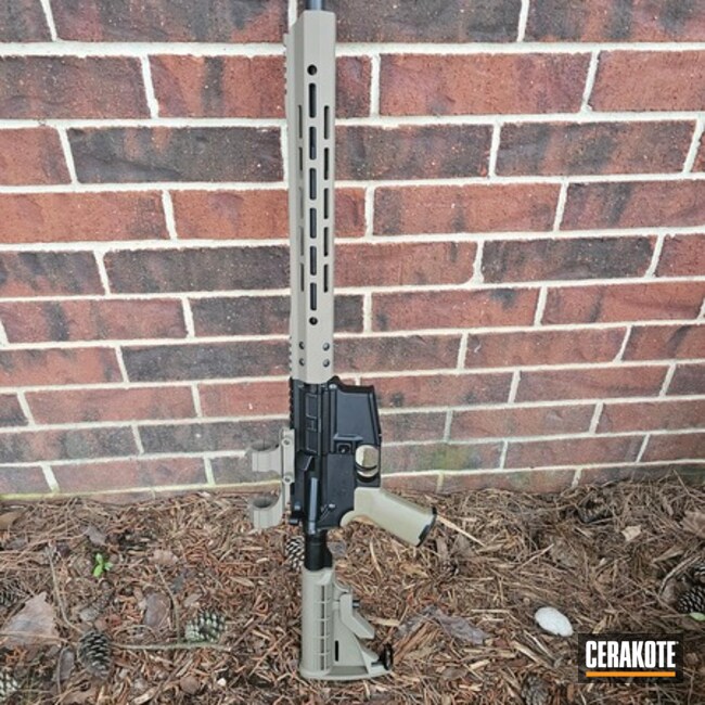Ar15 Coated With Cerakote In H-267