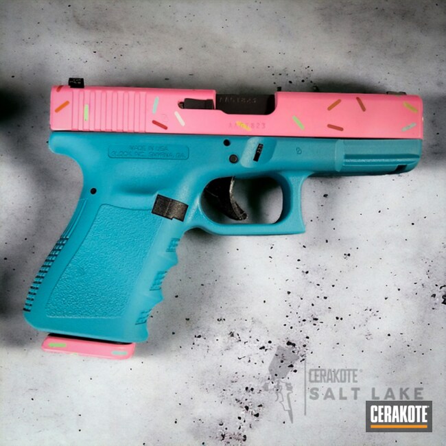 Sprinkle Cerakoted Glock 19