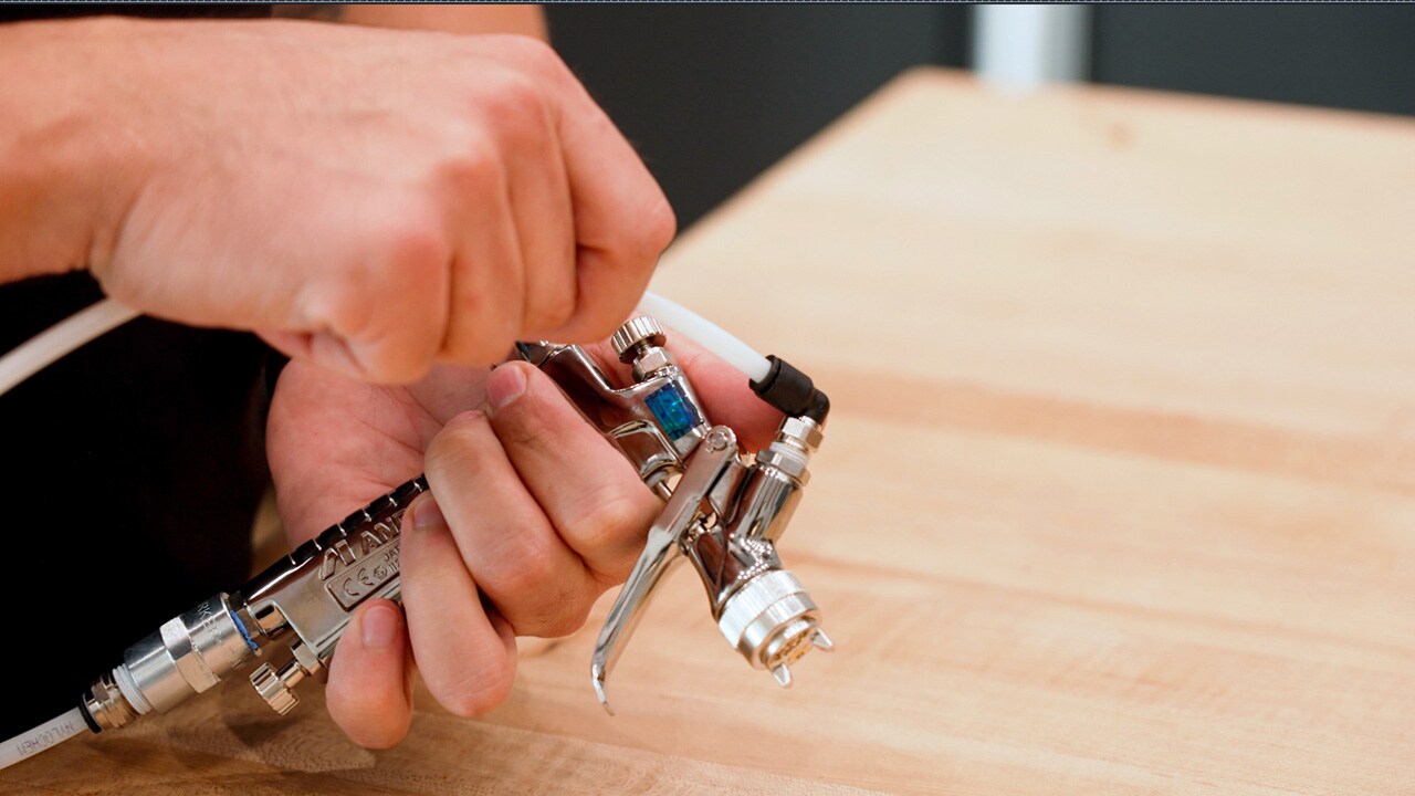 Fluid Hose to Spray Gun