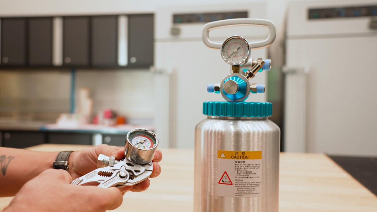 Pressure Gauge Install