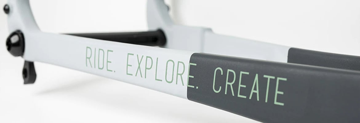 Cerakote bicycle swing arm