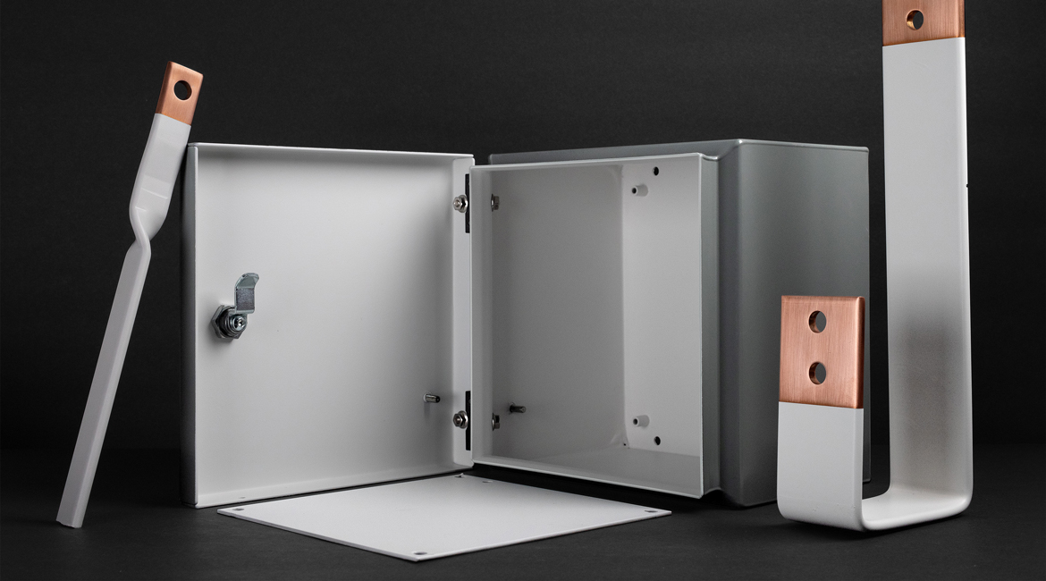 Cerakoted electrical enclosure