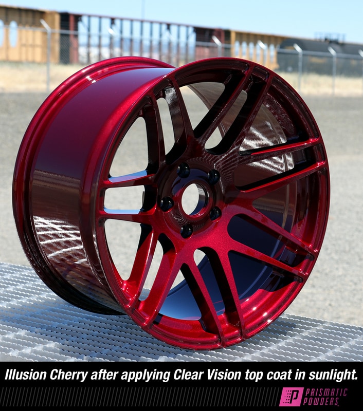 Prismatic Illusion Cherry in Sunlight