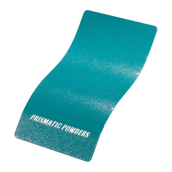 Powder coating creation 1084 for fairy dust teal