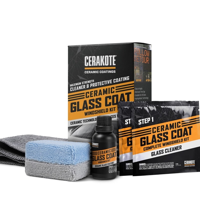 CERAKOTE Rapid Ceramic Glass Coat Kit – Windshield - FREE Shipping