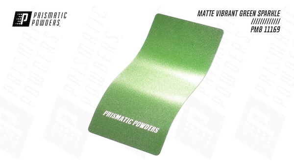 Matte Vibrant Green Sparkle