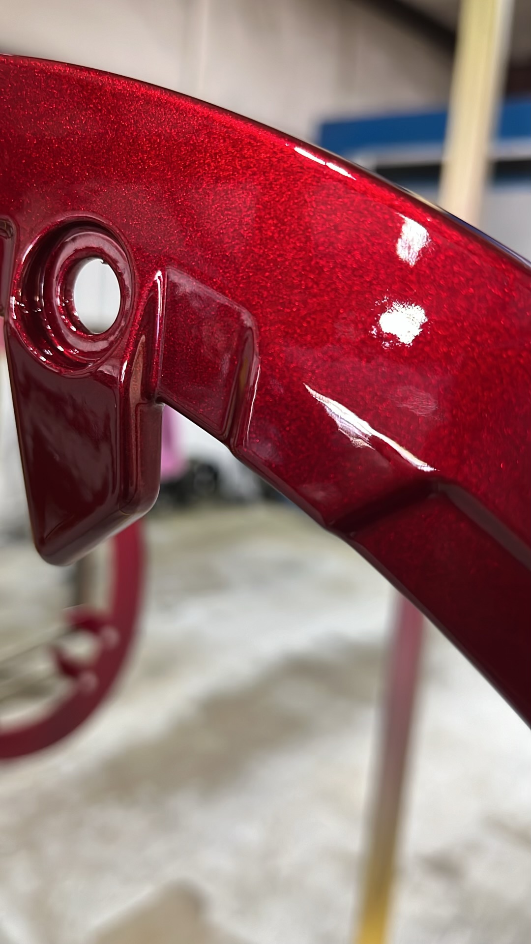 Powder Coated Color:red AT4X | Prismatic Powders