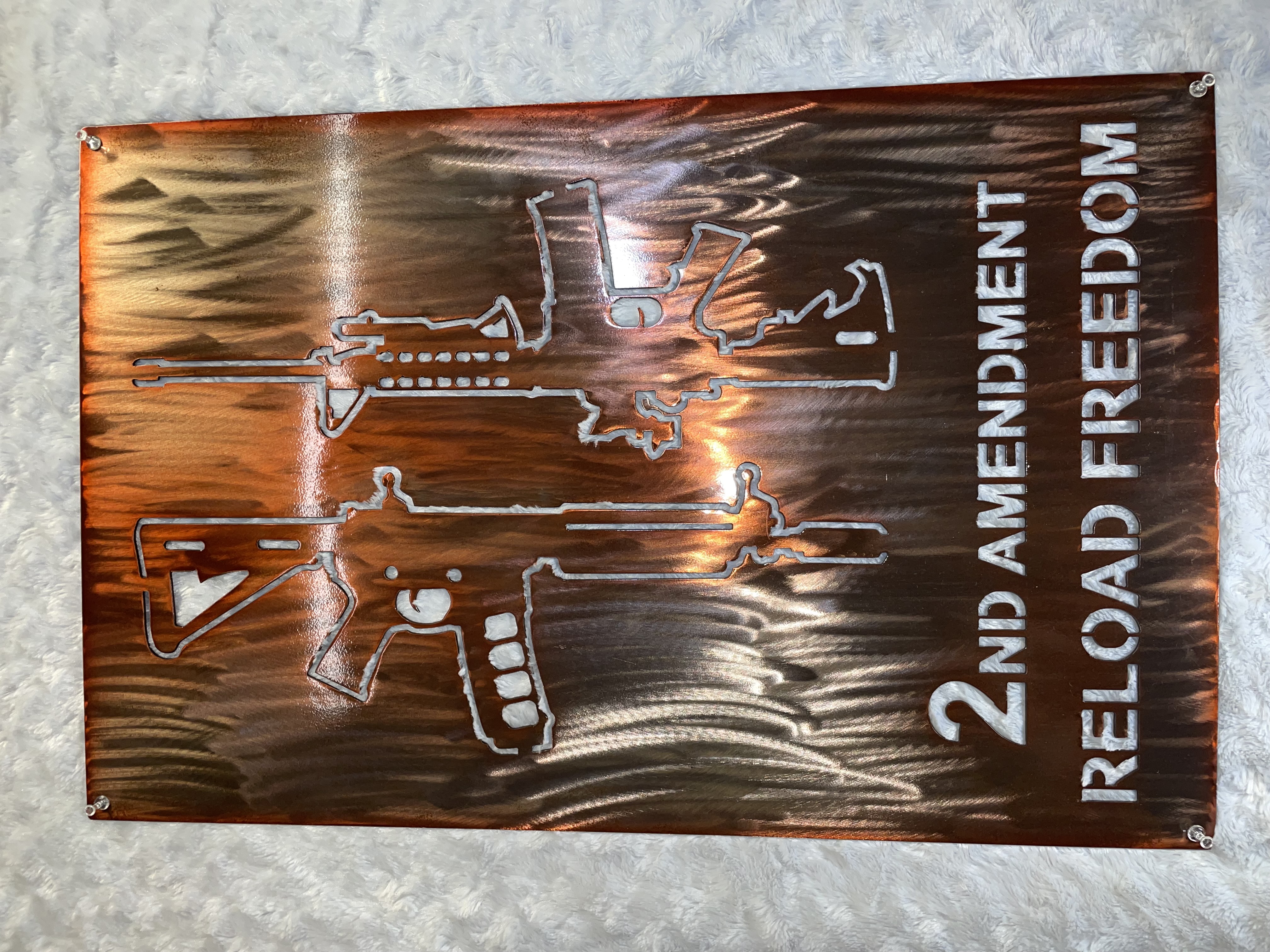 2nd Amendment Sign | Prismatic Powders