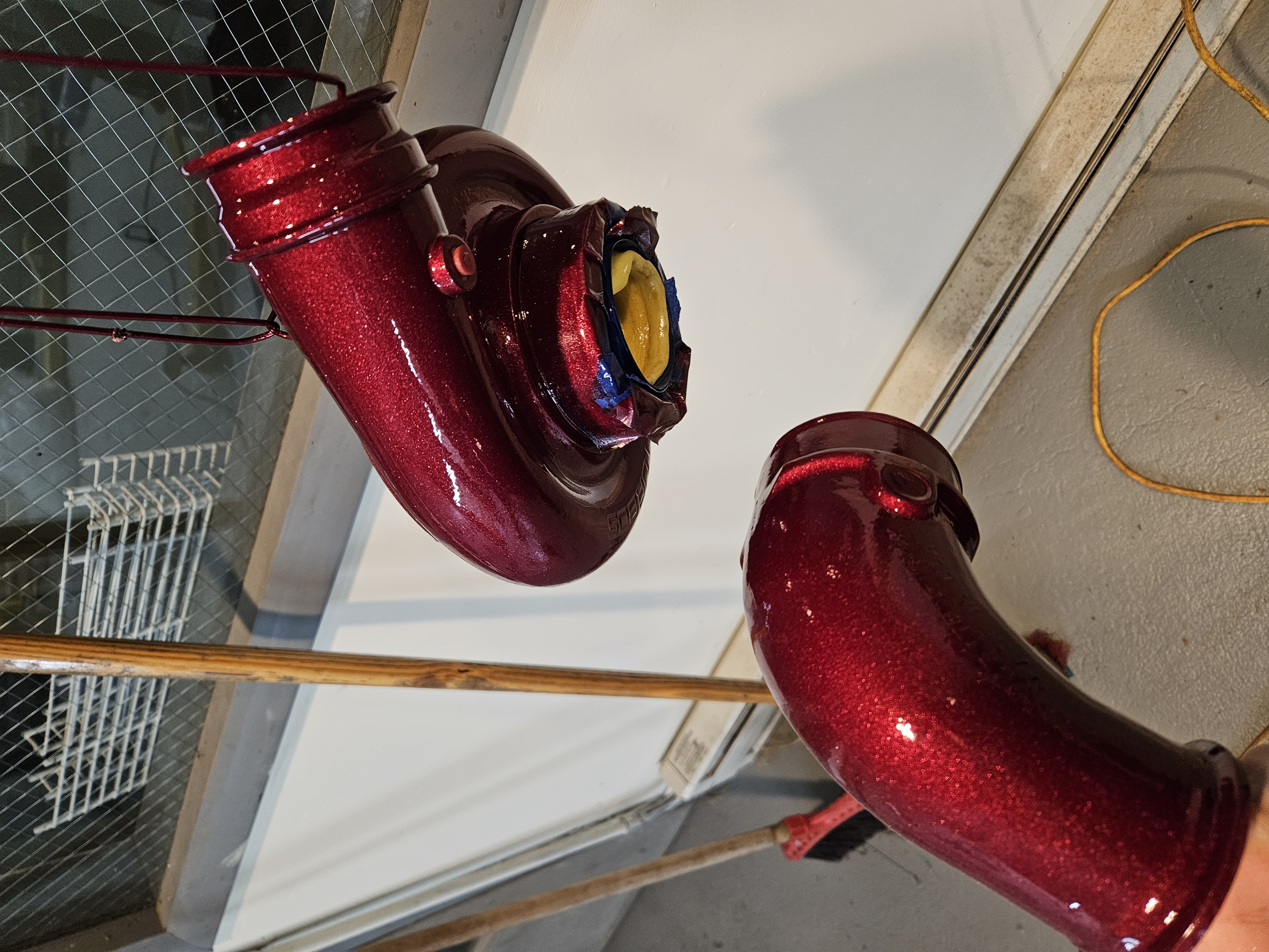 Powder coated engine parts | Prismatic Powders