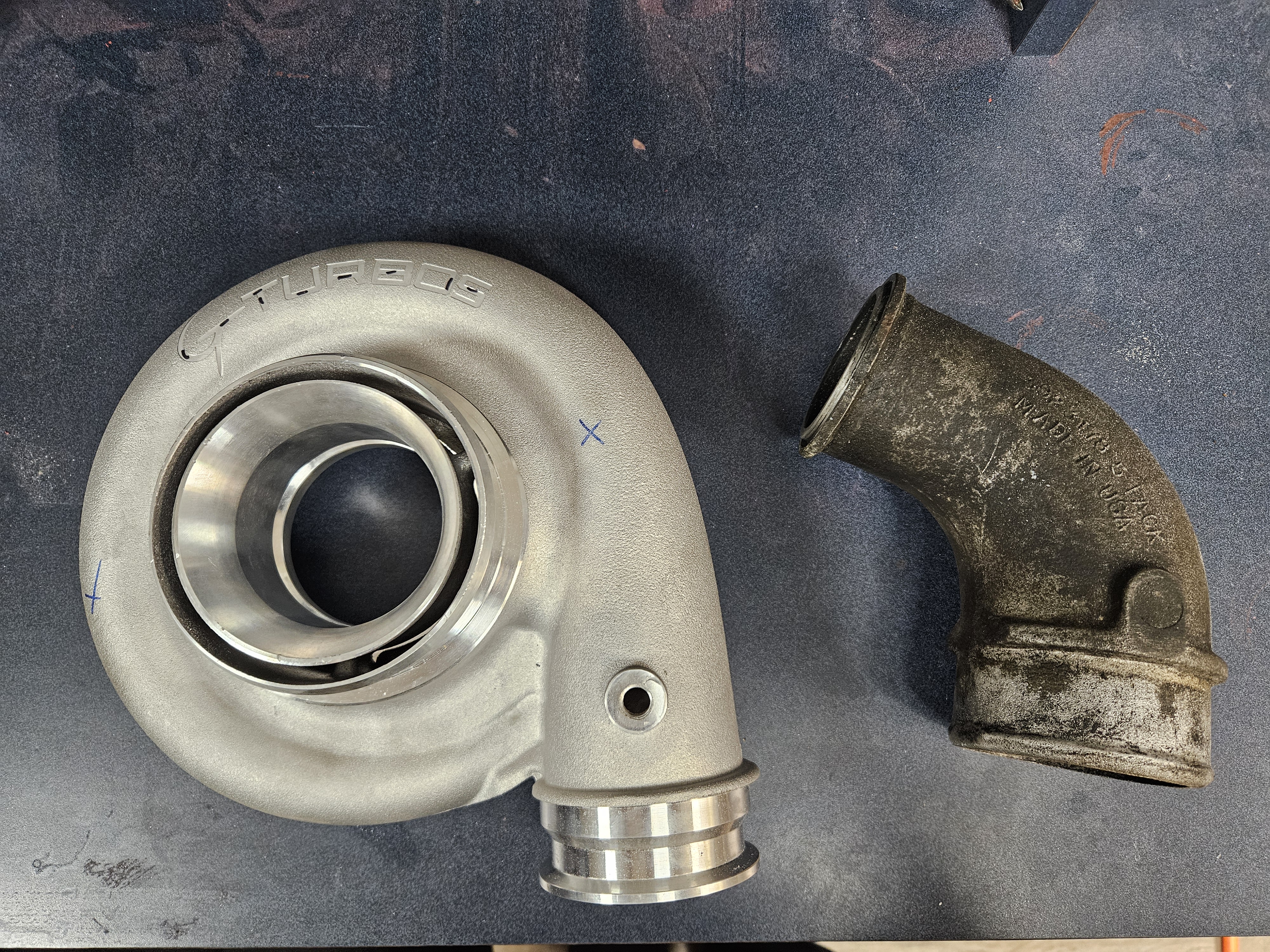 Powder coated engine parts | Prismatic Powders