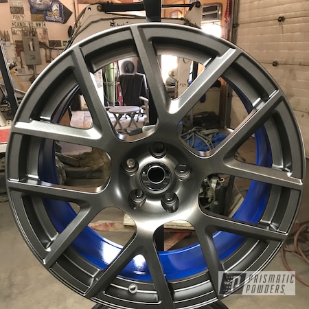 Powder Coating: 18”,Clear Vision PPS-2974,Illusion Blueberry PMB-6908,BLACK JACK USS-1522,Automotive,Wheels