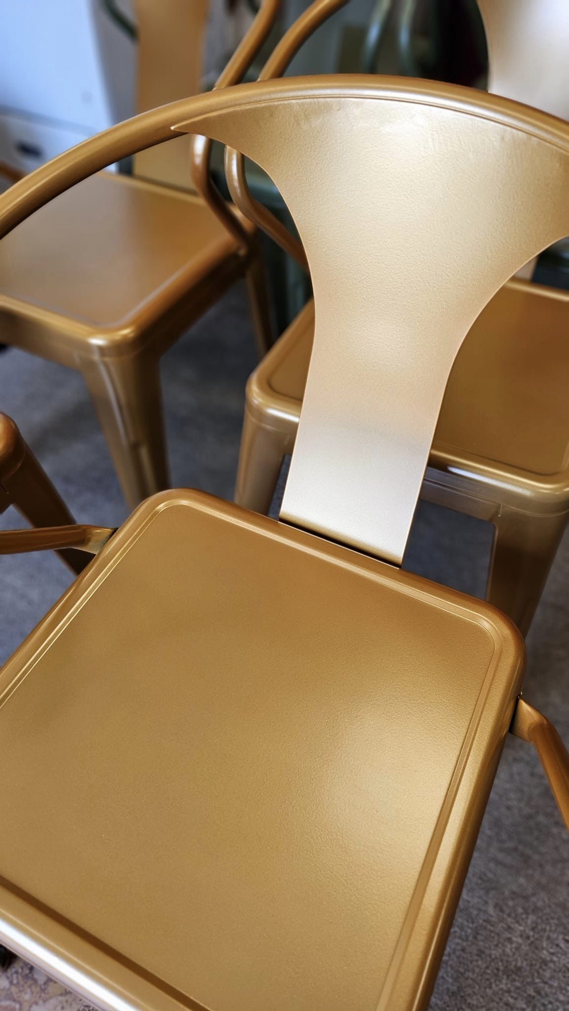 Custom Furniture finished with a Coppersun Finish | Prismatic Powders