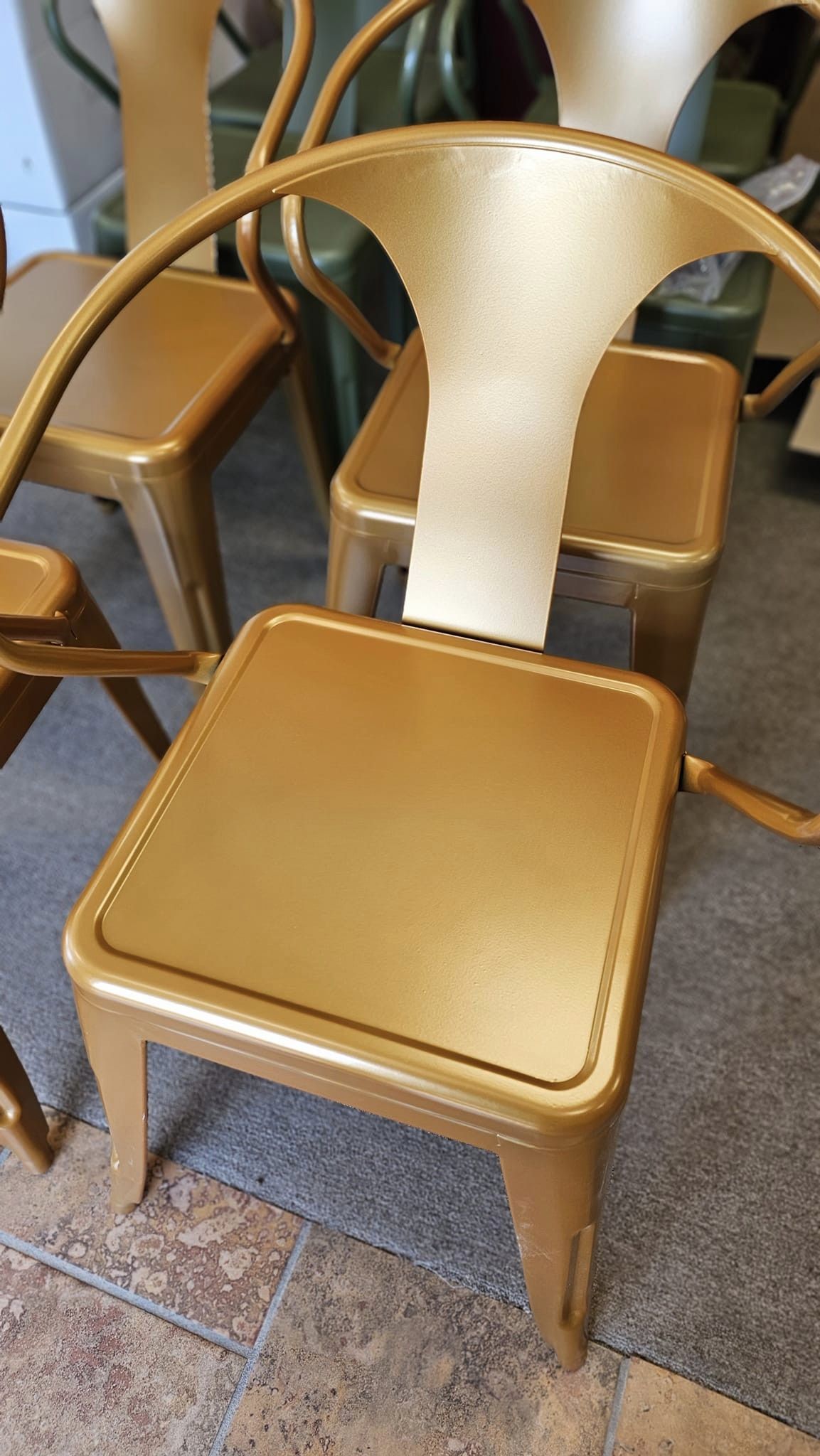 Custom Furniture finished with a Coppersun Finish | Prismatic Powders