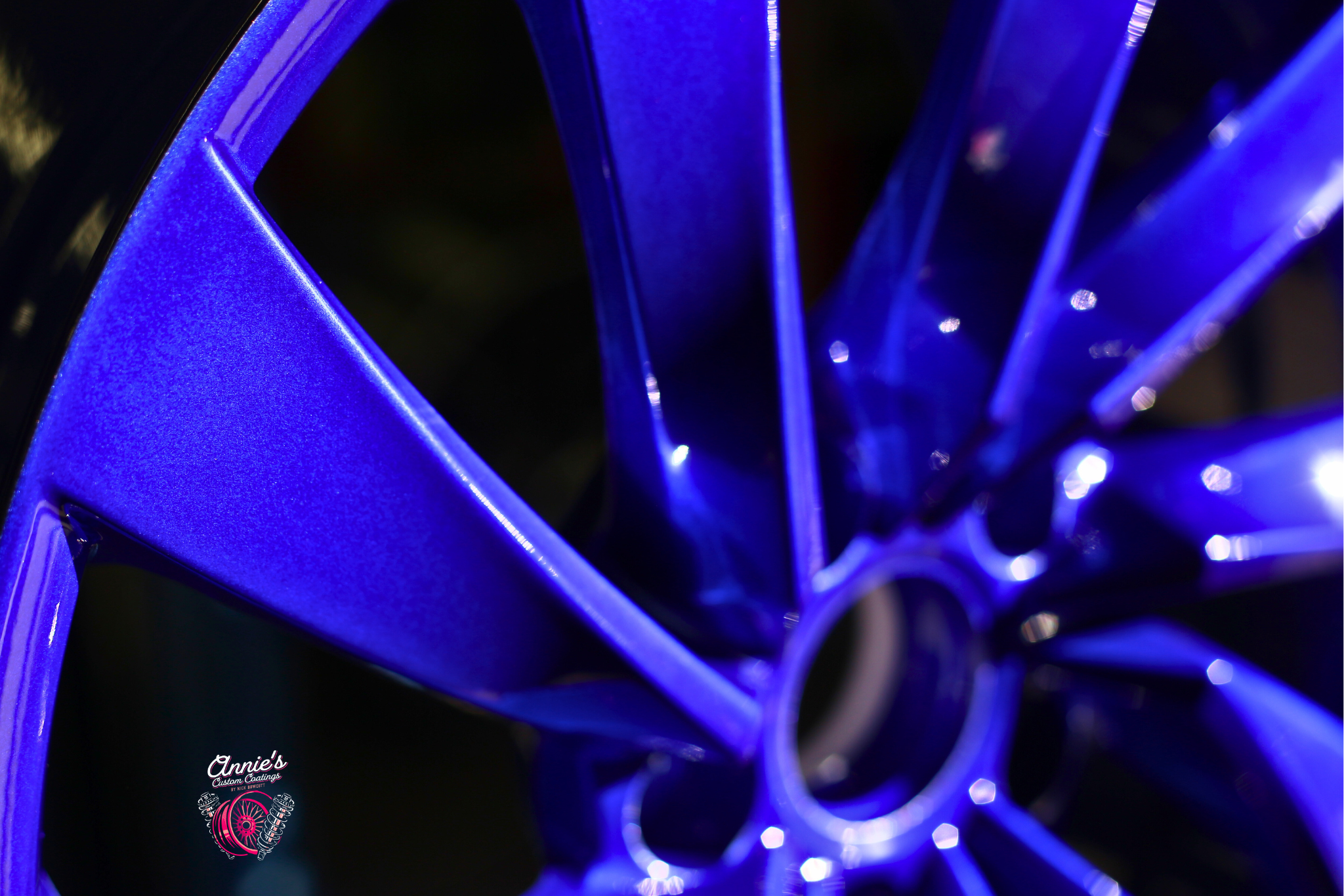 Intense Blue and Alien Silver // Alloy Wheels | Prismatic Powders