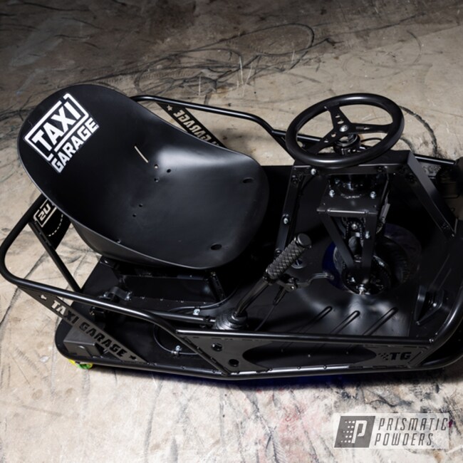 Super Durable Matte Black Taxi Garage Crazy Cart Xl