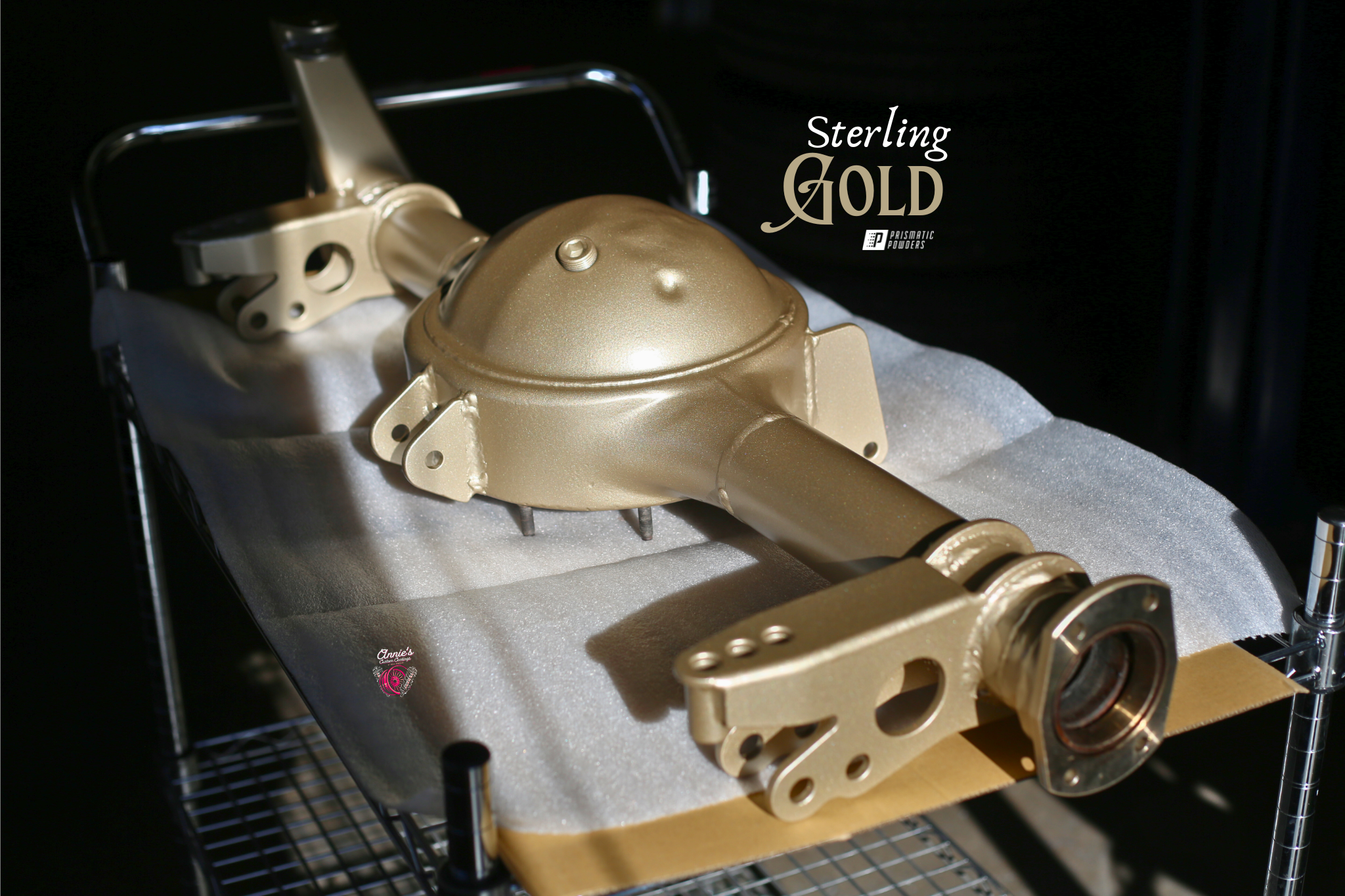 Sterling Gold // Rear Axle | Prismatic Powders