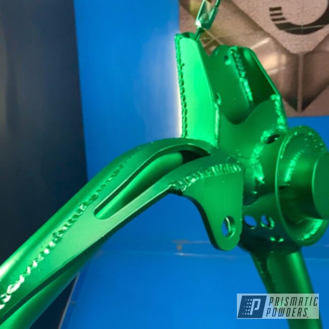 Anodize Green On 4x4 Car Arm