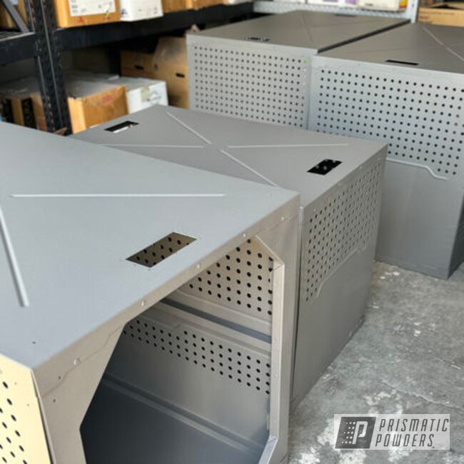 Charcoal Grey Dog Crate