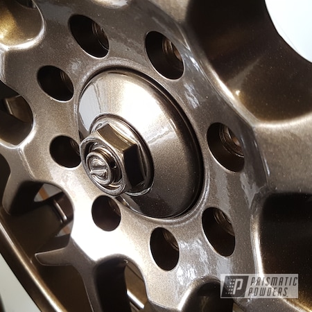 Powder Coating: Bronze Chrome PMB-4124,Automotive,Wheels